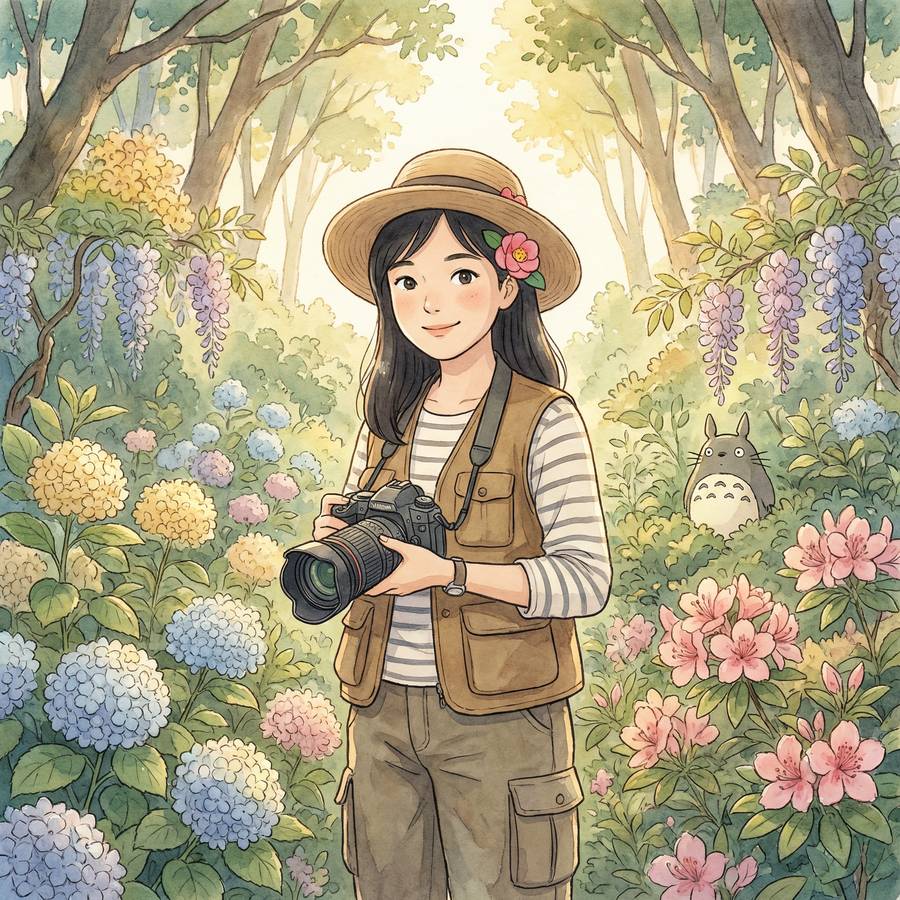 蜜芽植物摄影师林雨薇
